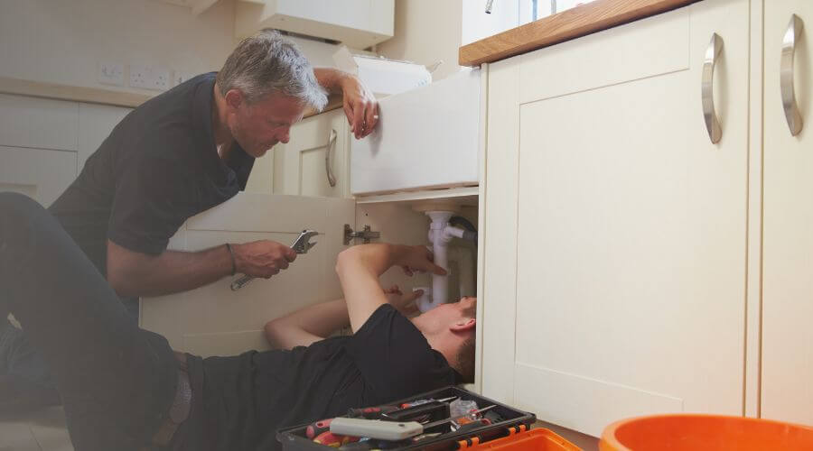 Professional burst pipe repair services in Brownsboro, TX